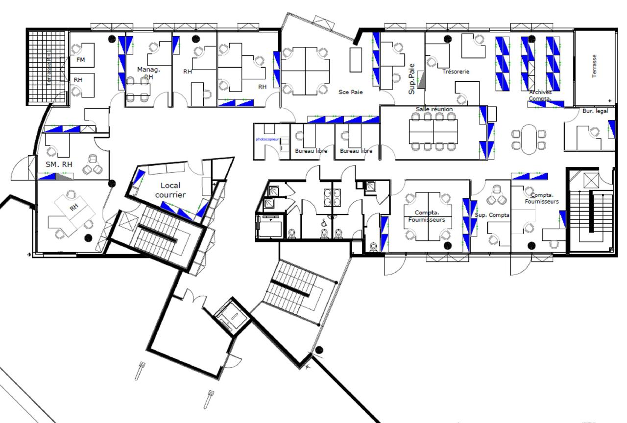 Bureau Tours 985m² Location bureau Tours Indre-et-Loire OLBUR2315835 8